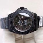 All Black Rolex Deepsea Black Replica Watch 44MM